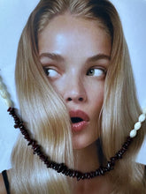 Load image into Gallery viewer, ruby beaded necklace