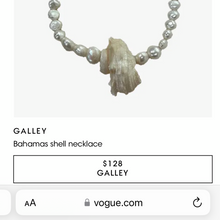 Load image into Gallery viewer, bahamas shell necklace
