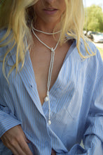Load image into Gallery viewer, pearl neck scarf
