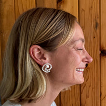 Load image into Gallery viewer, paige pearl stud
