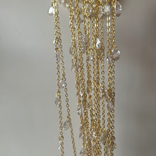 Load image into Gallery viewer, dangling crystal necklace

