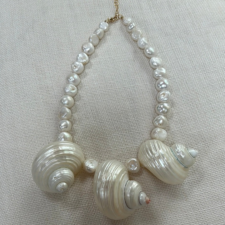 ocean reef shell necklace