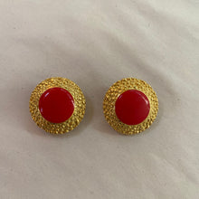 Load image into Gallery viewer, bordeaux vintage earring
