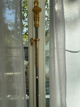 Load image into Gallery viewer, gold and pearl neck scarf
