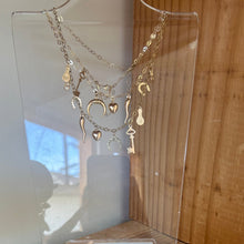 Load image into Gallery viewer, sarah 14k charm necklace
