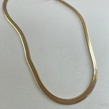 Load image into Gallery viewer, herringbone chain necklace
