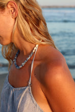 Load image into Gallery viewer, ruby beaded necklace

