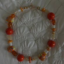 Load image into Gallery viewer, mixed bead summer necklace
