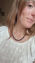 Load and play video in Gallery viewer, ruby beaded necklace
